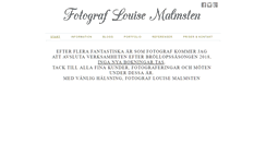 Desktop Screenshot of louisemalmsten.com